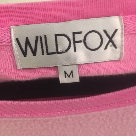 Wildfox pink sweatshirt romper - Picture 2 of 4